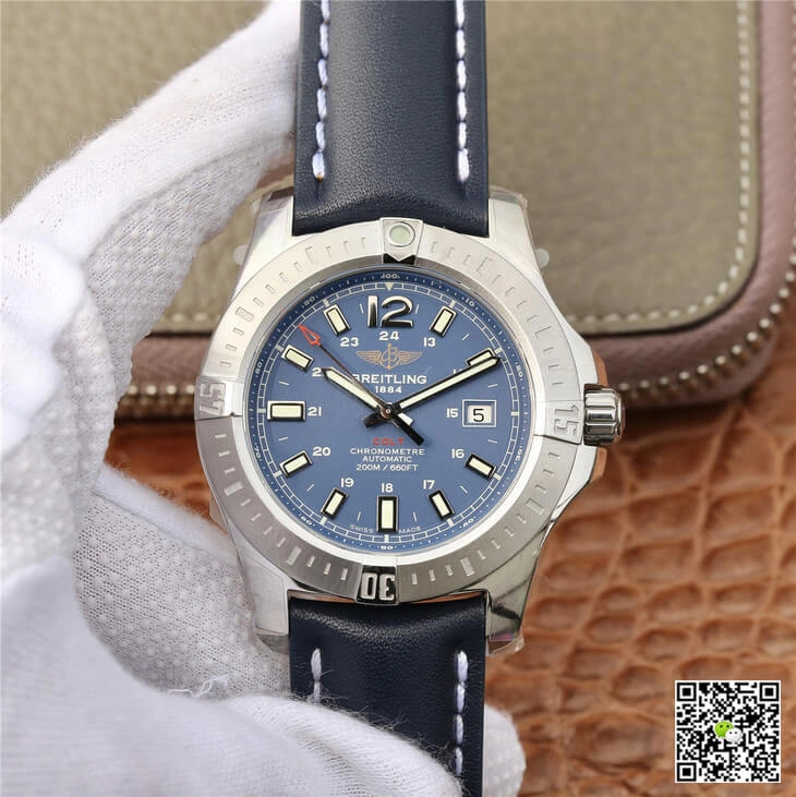 Breitling Colt Automatic A1738811 C906 105X A20BA.1 GF Factory 1:1 Best Edition Replica Watch Blue Strap